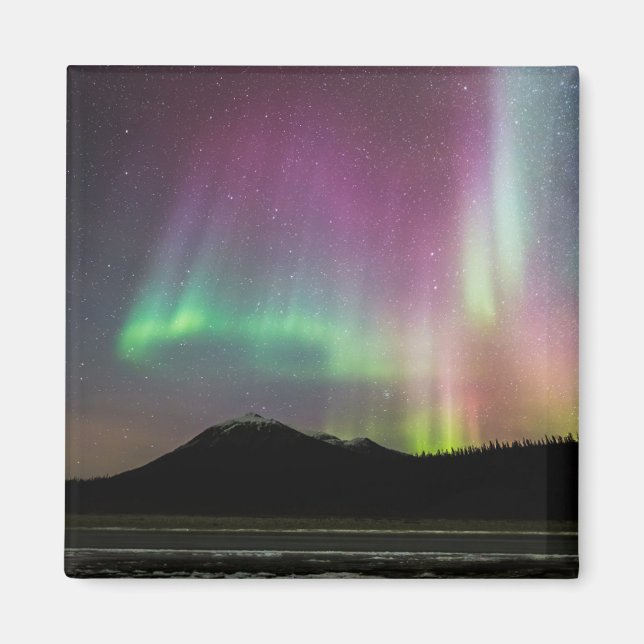 Imã Aurora Boreal | Cordilheira Brooks, Alasca (Frente)