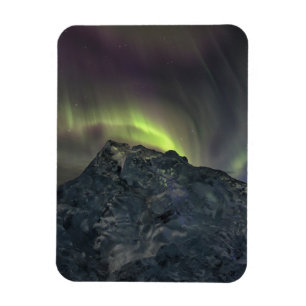 Ímã Aurora Boreal   Iceberg Jokulsarlon Islândia