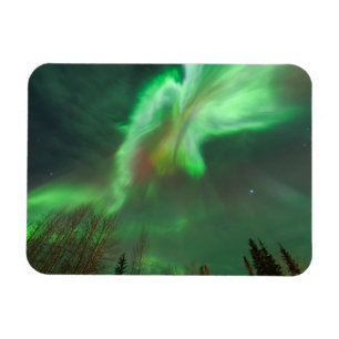 Ímã Aurora Boreal Luzes do Norte Fairbanks