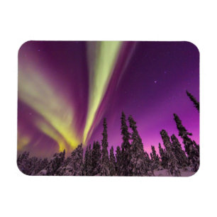 Ímã Aurora Boreal Luzes do Norte Fairbanks Alasca