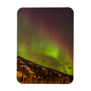 Ímã Aurora Borealis   Montanhas Fairbanks Alaska