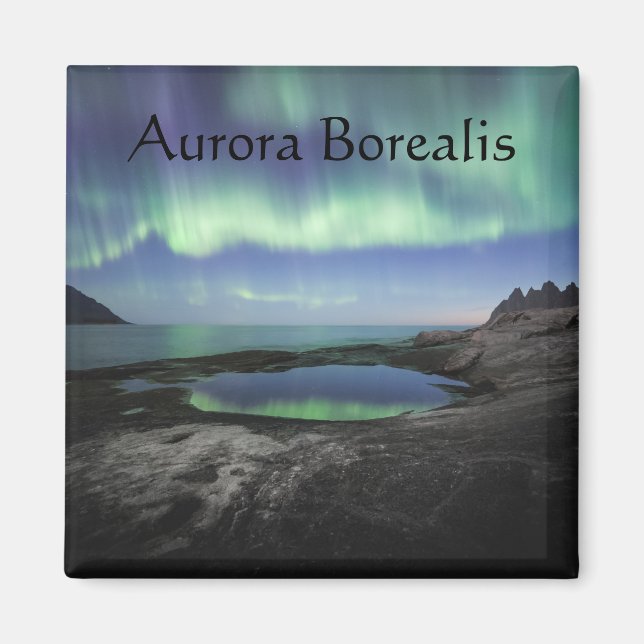 Imã Aurora Borealis Noruega (Frente)