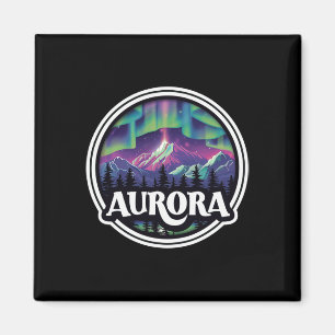 Imã Aurora Colorado Rock Mounains Co Skiing Winter De