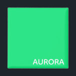 Imã Aurora green color name<br><div class="desc">Aurora green color name</div>