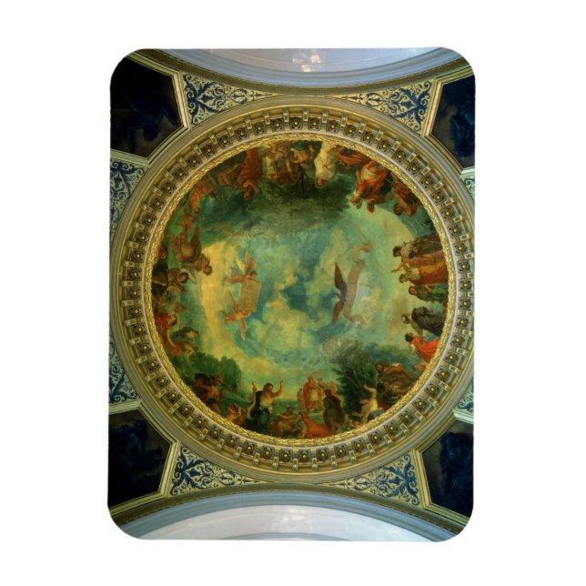 Ímã Aurora, pintura de teto possivelmente da Bibliotec (Vertical)