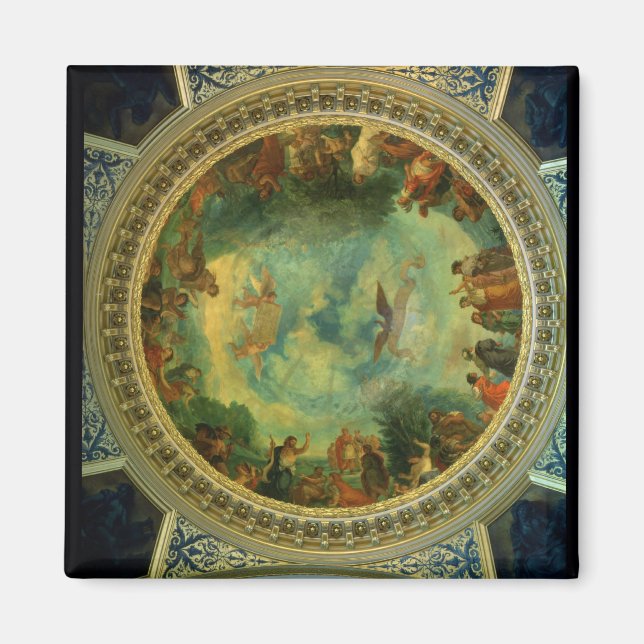 Imã Aurora, pintura de teto possivelmente da Bibliotec (Frente)