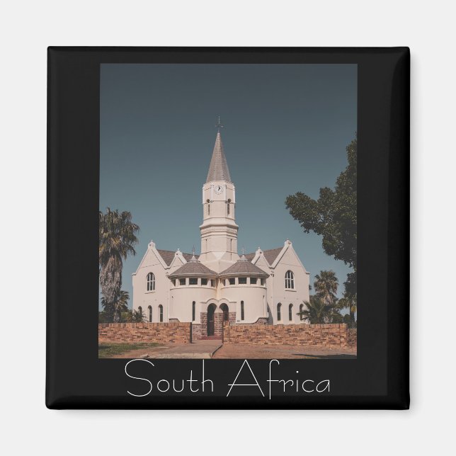 Imã Aurora South Africa SA Architecture Nature Magnet (Frente)