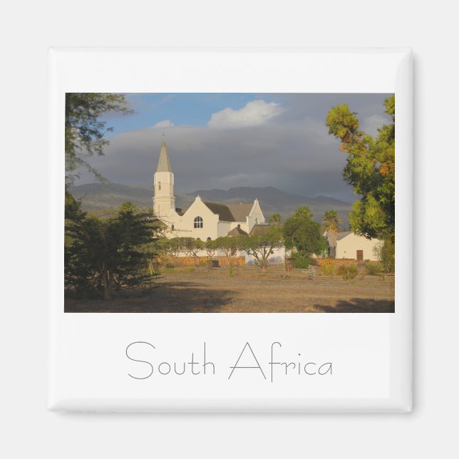 Imã Aurora South Africa SA Architecture Nature Magnet (Frente)