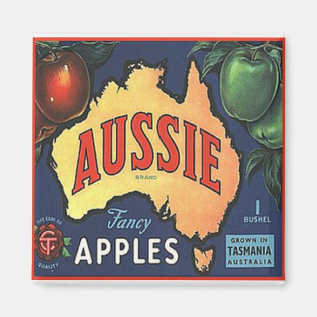 Imã Aussie Apples (Frente)