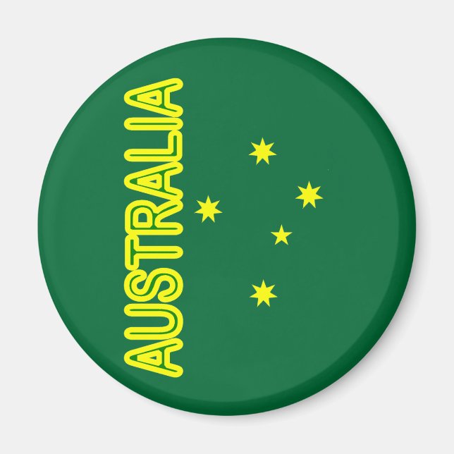 Imã Aussie Cross (Frente)