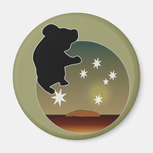 Imã Aussie Koala Icon Magnet (Frente)