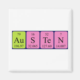 Imã Austen mesa periódica