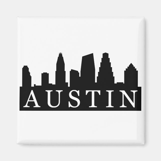 Imã Austin Skyline (Frente)