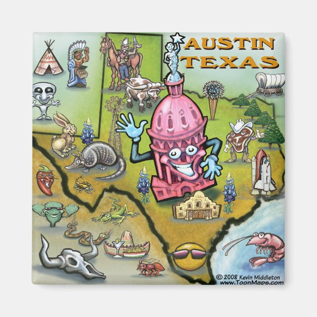 Imã Austin TX (Frente)