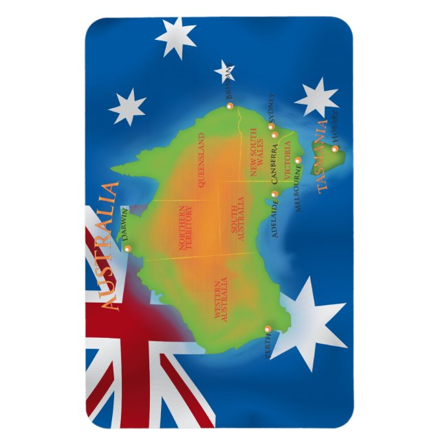 Ímã Austrália (Vertical)
