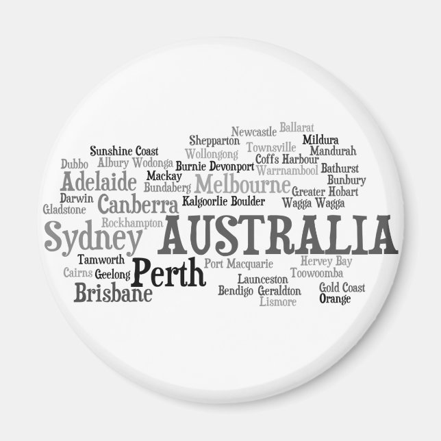 IMÃ AUSTRÁLIA (Frente)