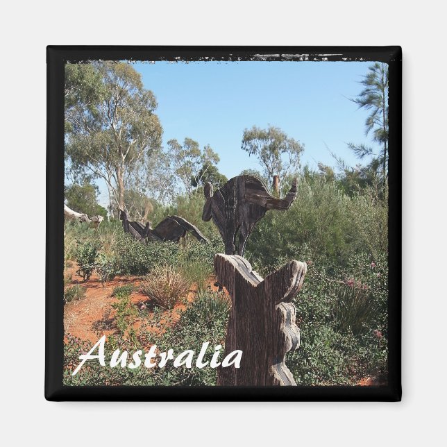 Imã Austrália - Kangaroo (Magnet) (Frente)