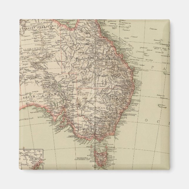Imã Austrália, Nova Zelândia (Frente)