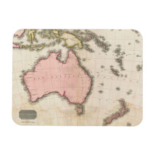 Ímã Austrália & o Pacífico ocidental sul