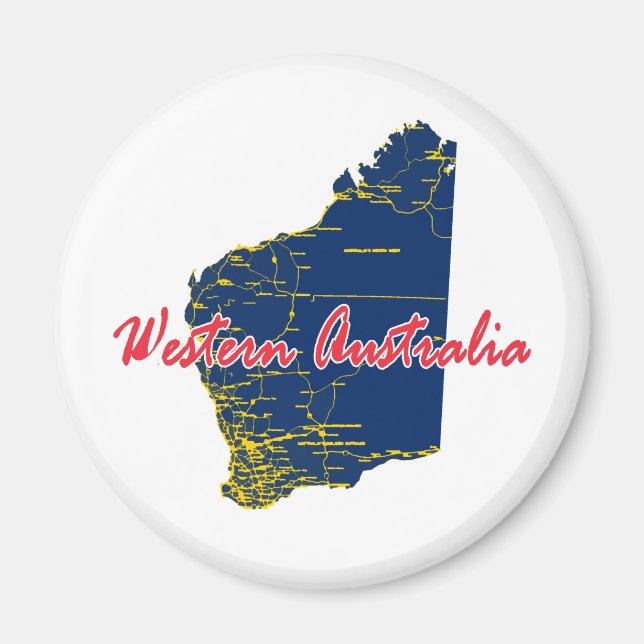 Imã Austrália Ocidental (Frente)