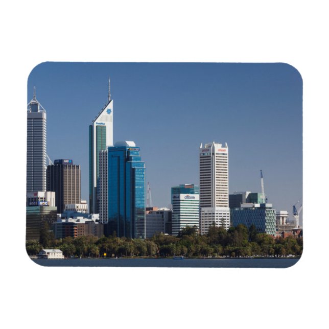 Ímã Austrália, Perth, panorama da cidade a partir do r (Horizontal)