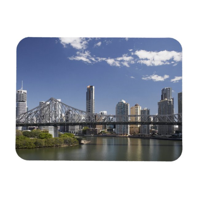 Ímã Austrália, Queensland, Brisbane, Story Bridge, (Horizontal)