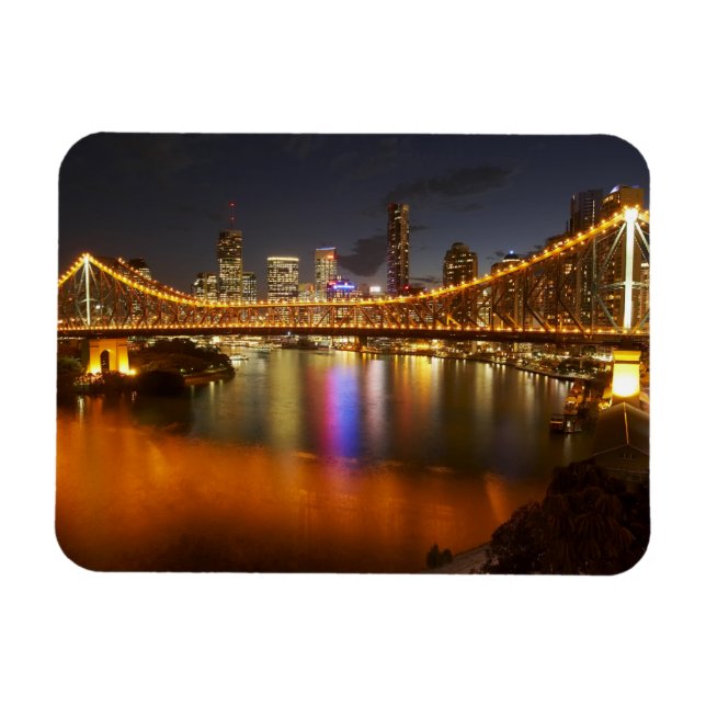 Ímã Austrália, Queensland, Brisbane, Story Bridge, 2 (Horizontal)
