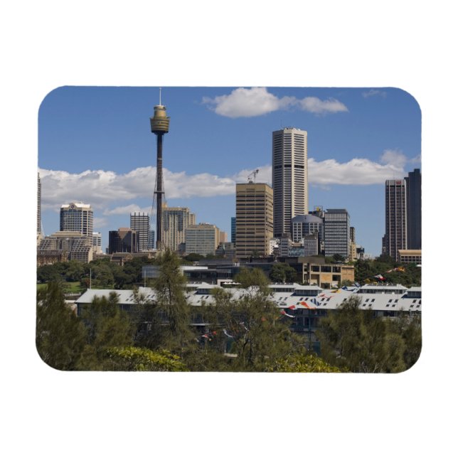 Ímã Austrália, Sydney, Potts Point. Horizonte de Sydne (Horizontal)