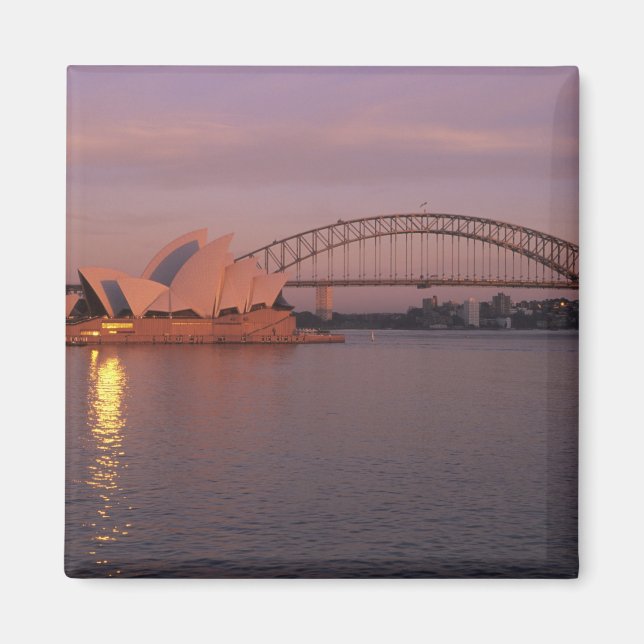 Imã Austrália, Sydney, Sydney Opera House construída (Frente)