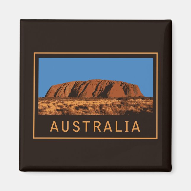 Imã Austrália Uluru (Frente)