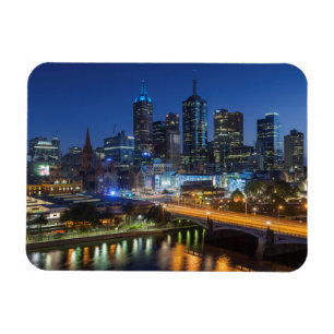 Ímã Austrália, Vitória, Melbourne, horizonte com