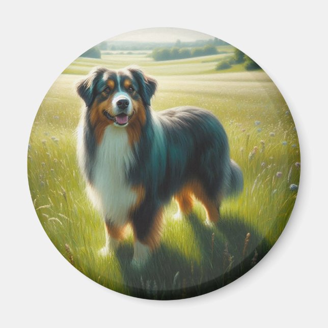 Imã Australian Shepherd (Frente)