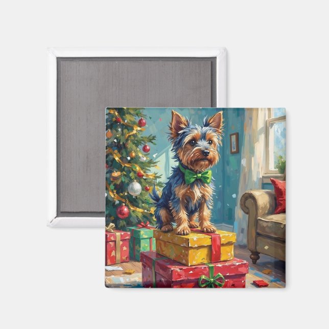 Imã Australiano Teimoso Rei dos Presentes de Natal  (Front/Back)
