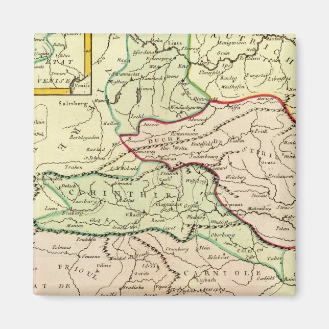 Imã Áustria e Eslovênia (Frente)