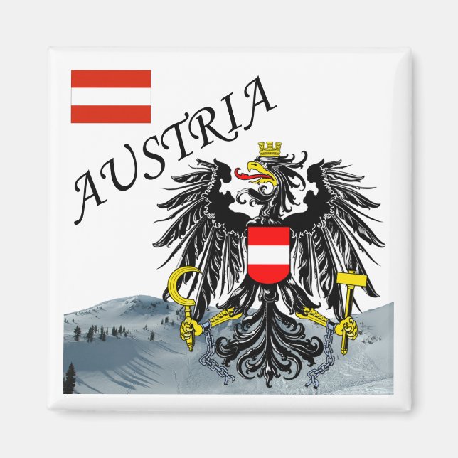 Imã Áustria - Osterreich (Frente)
