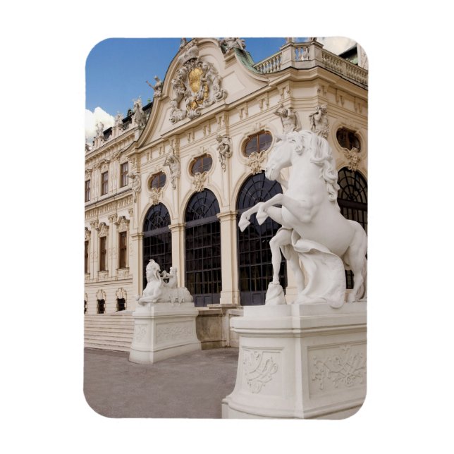 Ímã Áustria, Viena, Palácios Belvedere, Superior (Vertical)