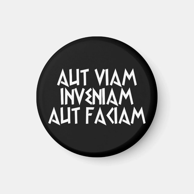 Imã aut aut viam inveniam faciam (Frente)