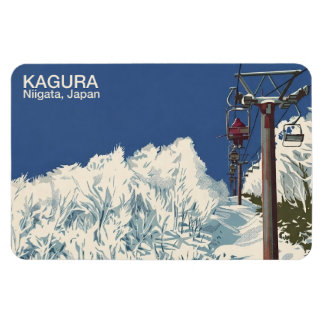Ímã Authentic Japan Snow Culture – Kagura, Niigata 2