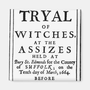 Imã Authenticated Witch Trials Poster