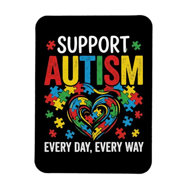 Ímã Autism awareness (Vertical)