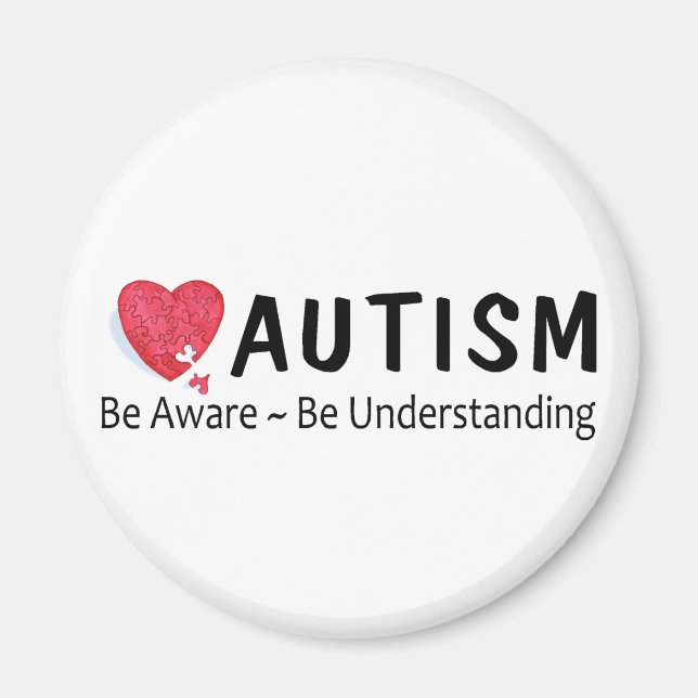 Imã Autism Seja Consciente De Que Estará Compreendendo (Frente)