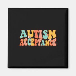 Imã Autismo Advertência Aceitação Groovy Especial E