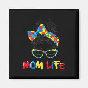 Imã Autismo Autista Consciência Mãe-Vida Mulheres Mãe