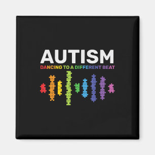 Imã Autismo, Consciência Autismo Mãe Crianças Diferent