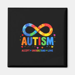 Imã Autismo Conscientista Accept Compreende Amor Com A