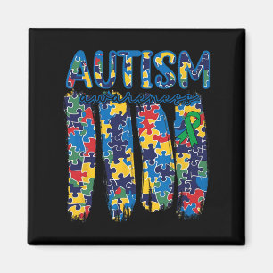 Imã Autismo Espectro de Consciência Brushaft Quebra-ca
