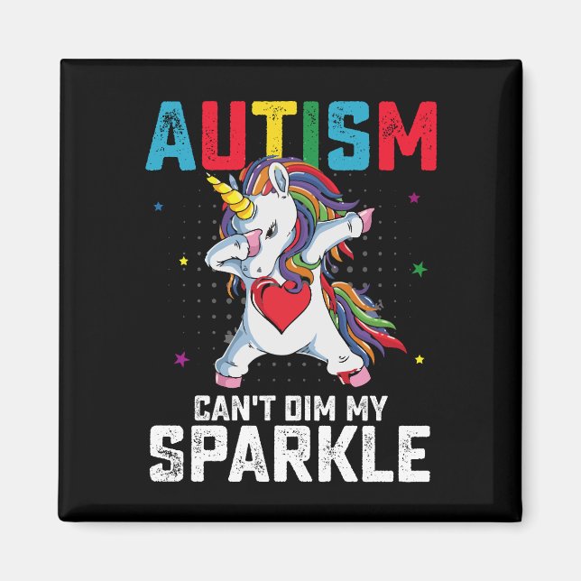 Imã Autismo Não Pode Diminuir Meu Brilho de Conscienti (Frente)