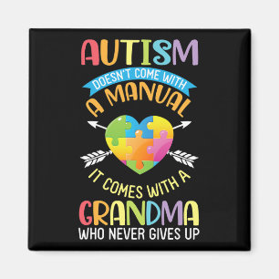 Imã Autismo não vem com um manual que vem com um