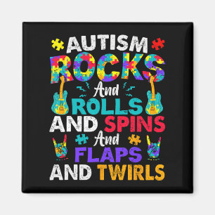 Imã Autismo Rochas E Rolos E Gira Consciência Autismo