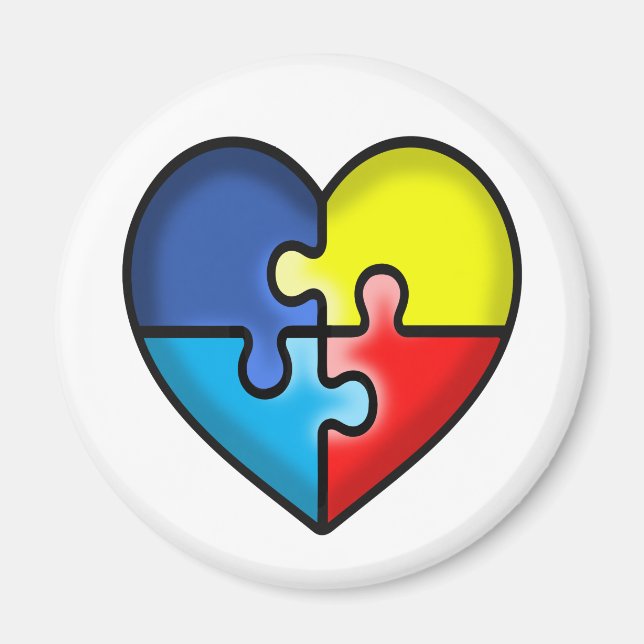 Imã Autismo Sensibilização (Frente)